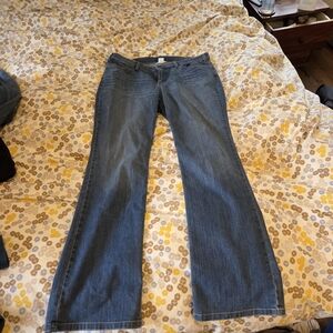 Duluth Trading Co Women's Blue Boot Cut Jeans